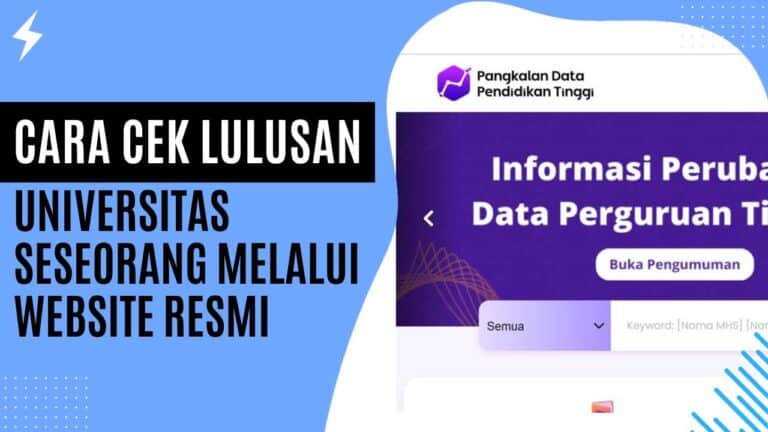 Cara Cek Lulusan Universitas Seseorang Melalui Website Resmi Cara Cek Lulusan Universitas Seseorang Melalui Website Resmi